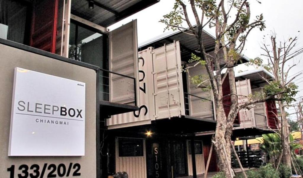 צ'יאנג מאי Sleepbox Chiangmai Hotel מראה חיצוני תמונה