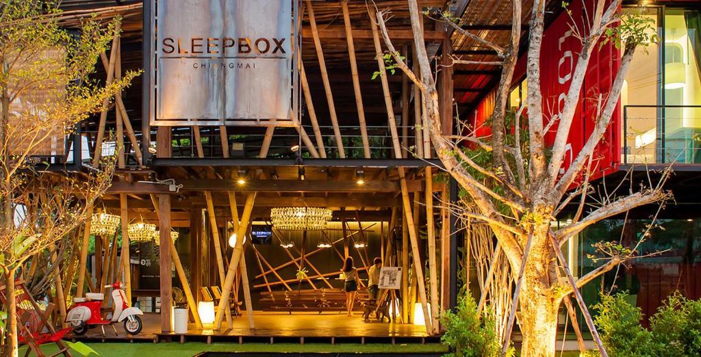 צ'יאנג מאי Sleepbox Chiangmai Hotel מראה חיצוני תמונה