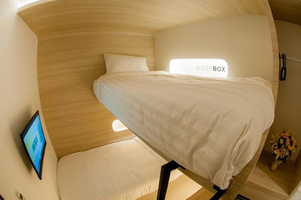 צ'יאנג מאי Sleepbox Chiangmai Hotel חדר תמונה